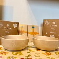 Set Thun: 2 ciotole + 2 tovagliette