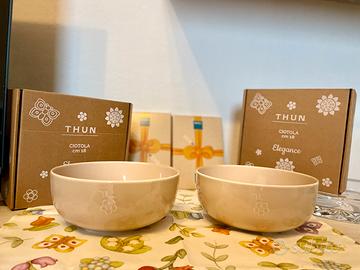 Set Thun: 2 ciotole + 2 tovagliette