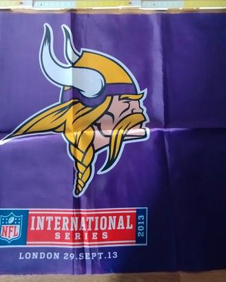 Flags Vikings Rams International series Wembley 