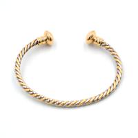 Bracciale Bulgari Tortiglione in Oro e Acciaio