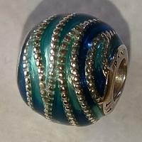 Charm Pandora Verde/blu