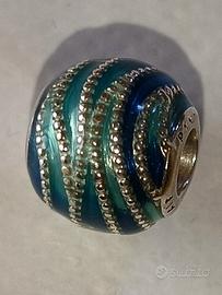 Charm Pandora Verde/blu