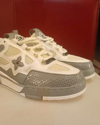 Louis Vuitton Skate Gray and White 