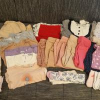 Lotto abbigliamento per bimba 12-18 mesi 