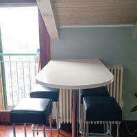 Penisola Ikea 140x70 cm e 4 sgabelli