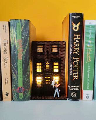 Harry Potter soprammobile libreria illuminato 