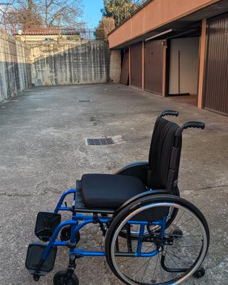 Sedia a rotelle e deambulatore 
