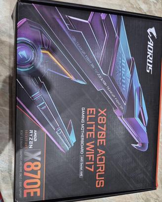 scheda madre GIGABYTEX870EAORUDELITE WIFI7 nuova
