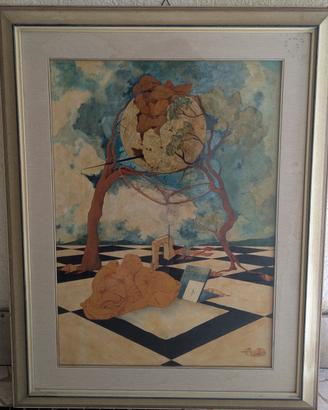 Quadro acquerelli - Adamo Fuso