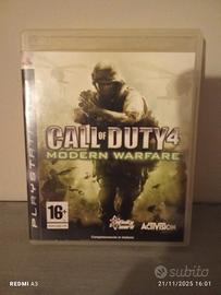 call of duty4 modern warfare per PlayStation 3