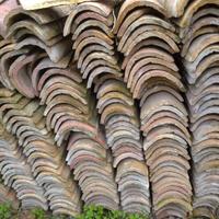 Per casa tetto tegole coppi a canale circa 1000