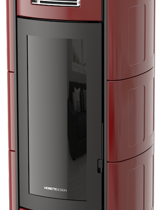 Stufa a pellet Aladino Moretti