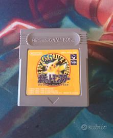 Pokemon giallo jappo game boy color