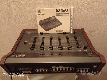 Mixer karma con Fader MX 3085 vintage