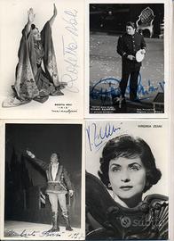 Autografi cantanti lirici