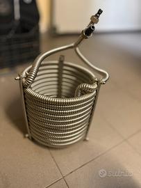 Serpentina raffreddamento mosto