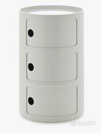 Componibile Kartell Big 3 elementi bianco