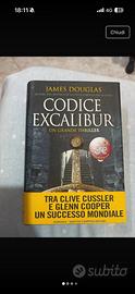 Codice excalibur re artù spada douglas james