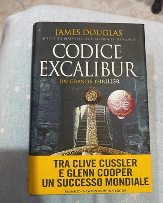 Codice excalibur re artù spada douglas james
