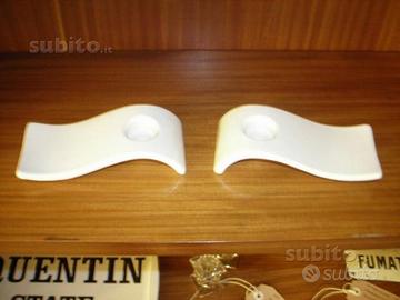 Portacandele in ceramica