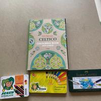 album da colorare e colori