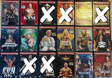 Lotto DVD Wrestling Megastars WWE Grandi Leggende
