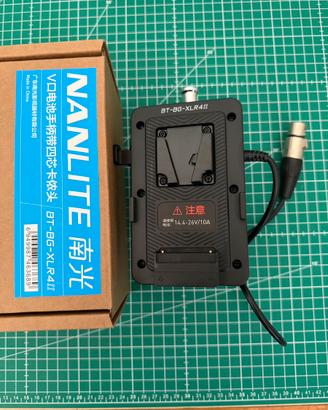 Nanlite Vmount adapter BT-BG-XLR4II