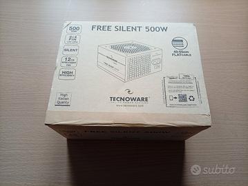 Alimentatore PC Tecnoware Free Silent 500W - Nuovo