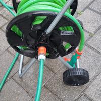 carrello avvolgitubo da giardino 20mt +3,30