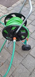 carrello avvolgitubo da giardino 20mt +3,30