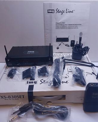 Sistema microfoni multifrequenza