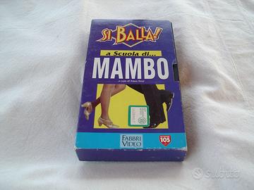 VHS Si balla! A scuola di... Mambo. Rara.
