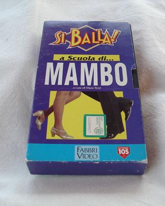 VHS Si balla! A scuola di... Mambo. Rara.