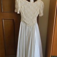 Abito sposa avorio madreperla taglia 44