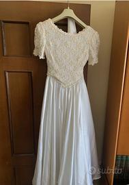 Abito sposa avorio madreperla taglia 44