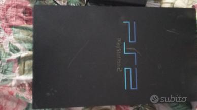 ps2 con accessori cavi e gioco 