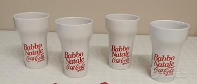 4 Tazze Coca Cola da collezione
