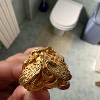 Anello versace medusa