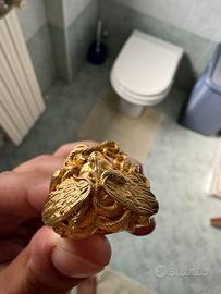 Anello versace medusa