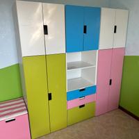 cameretta bambini ikea Stuva piu cassapanca