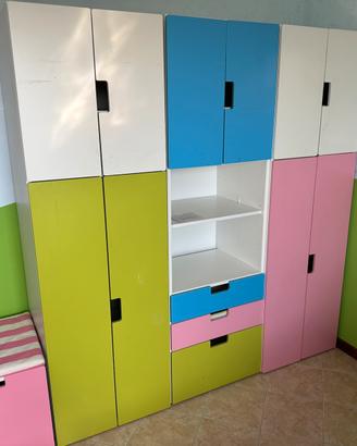 cameretta bambini ikea Stuva piu cassapanca