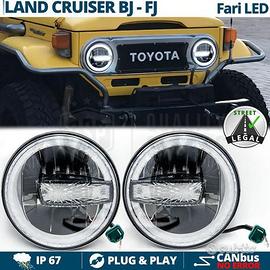 FARI LED Angel Per LAND CRUISER BJ -FJ OMOLOGATI