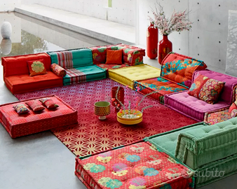 Rochebobois - Divano modulare - MAHJONG - 6 pezzi