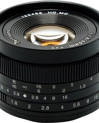 NUOVO 7ARTISANS 50MM F/1.8 (OLYMPUS/PANASONIC)