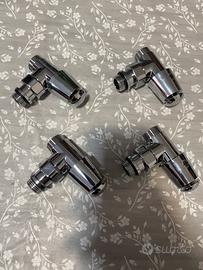 Coppia valvole BREM cromate 1/2