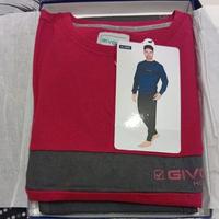 UOMO PIGIAMA GIVOVA CALDO COTONE