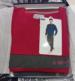 UOMO PIGIAMA GIVOVA CALDO COTONE