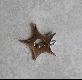 ciondolo charm stella con brillantino Morellato 