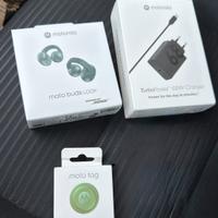 Moto Buds Loop + Moto Tag +  Turbo Power 68W