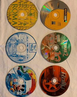 CD ROM per PC - n. 14 diversi titoli.